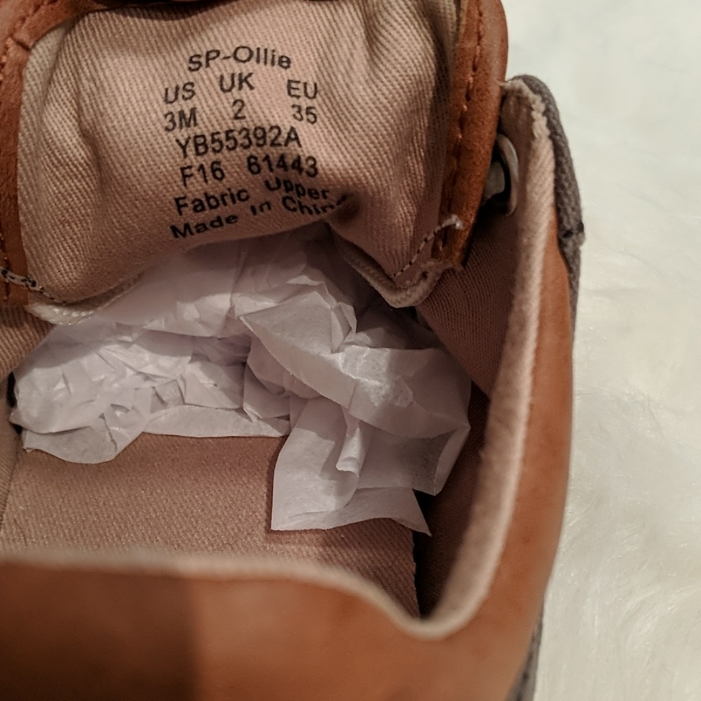 Kids Sperry Top-Sider Size 3 - Picture 8 of 8